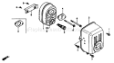 Part Location Diagram of 18321-ZL8-010 Honda Protector- Muffler